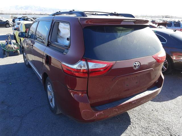Photo 3 from auction – 2017 TOYOTA SIENNA LE with VIN 5TDKZ3DC9HS781761