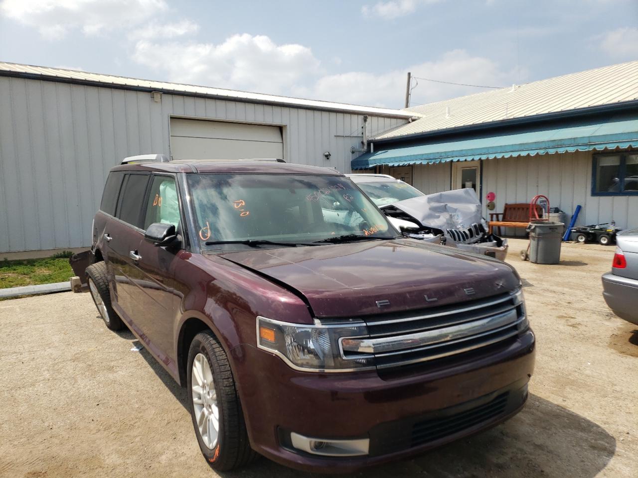 FORD FLEX SEL 2017 with VIN 2FMGK5C87HBA08190 - Photo from auction
