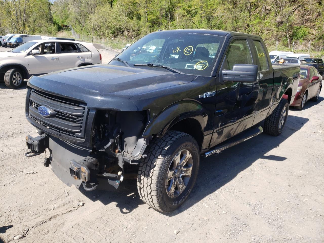 Photo 2 from auction – 2013 FORD F150 SUPER with VIN 1FTFX1EF6DFC23946