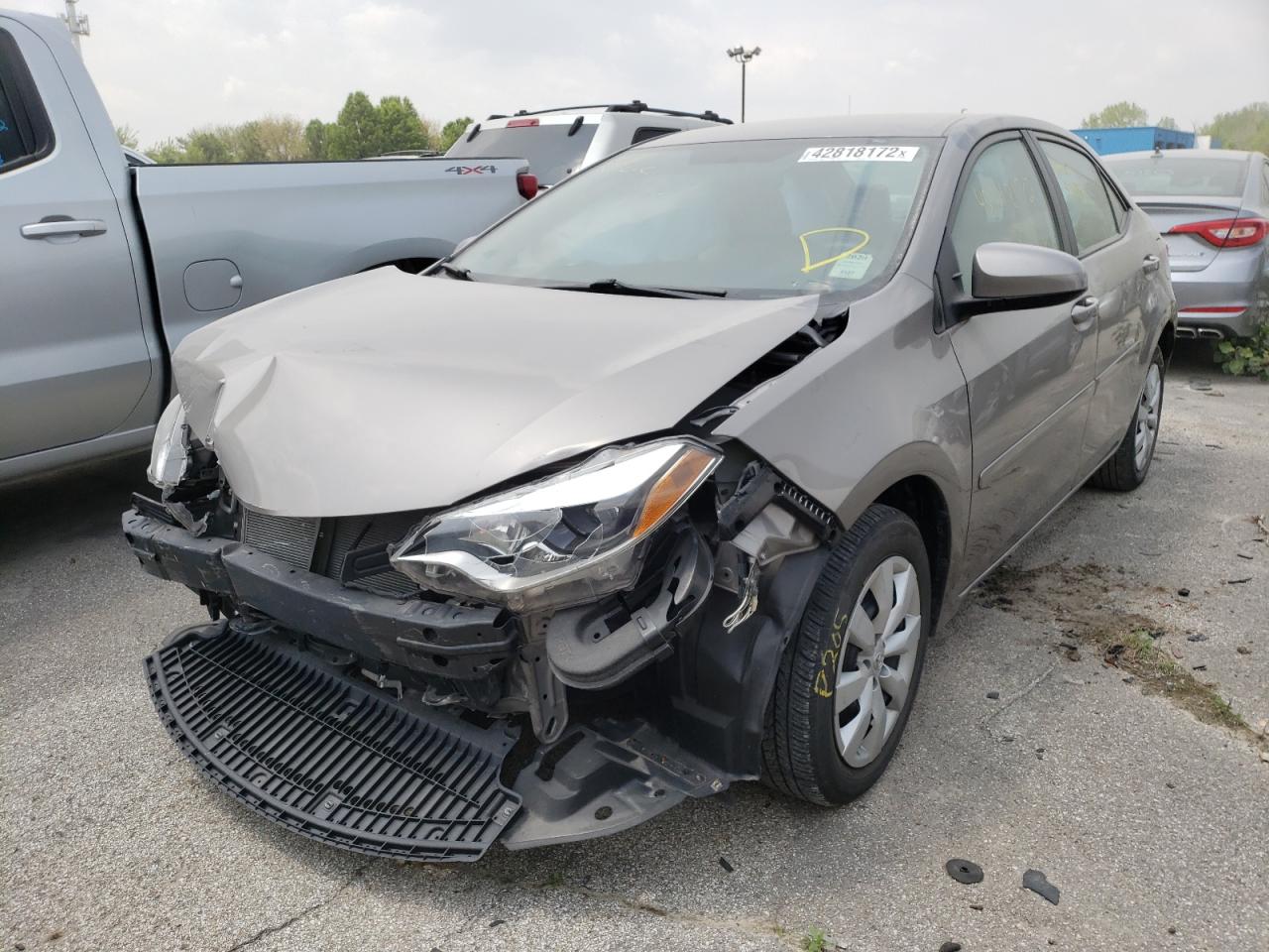Photo 2 from auction – 2016 TOYOTA COROLLA L with VIN 2T1BURHE8GC622069