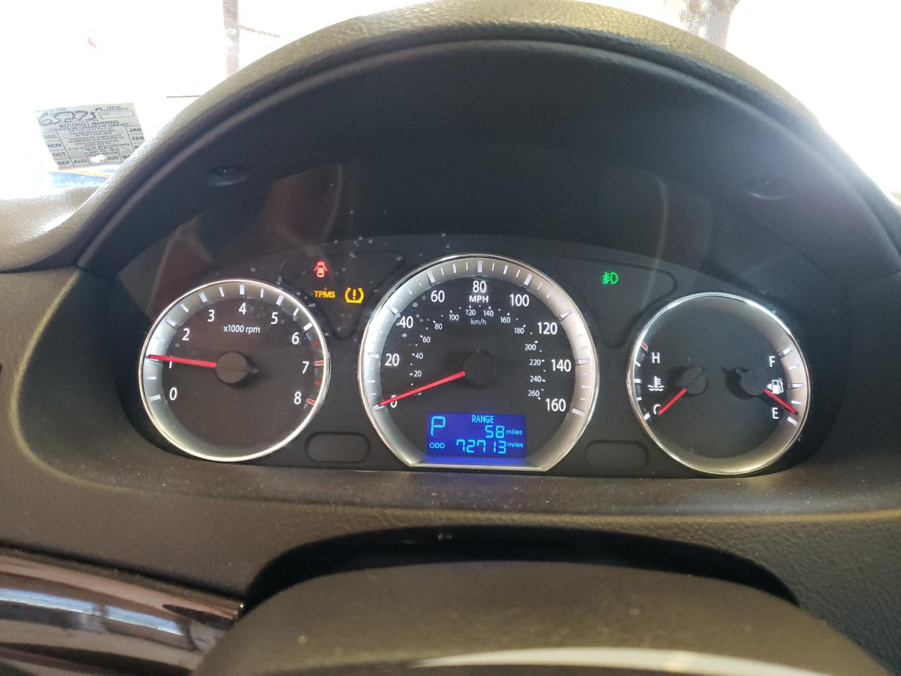 Photo 8 from auction – 2010 HYUNDAI SONATA SE with VIN 5NPEU4AC4AH607419