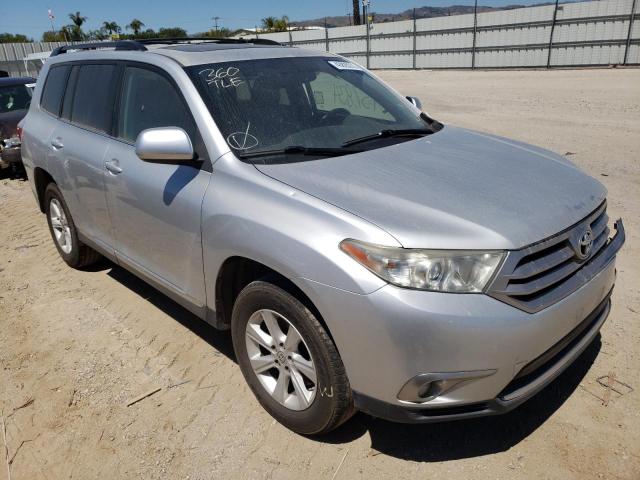 TOYOTA HIGHLANDER 2013 with VIN 5TDZK3EH4DS094954 - Photo from auction