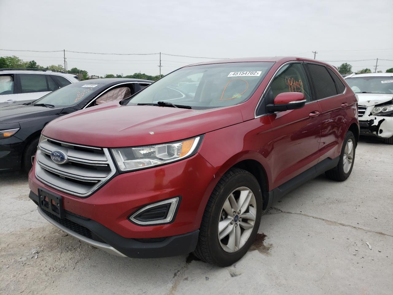 Photo 2 from auction – 2015 FORD EDGE SEL with VIN 2FMTK4J85FBB33150