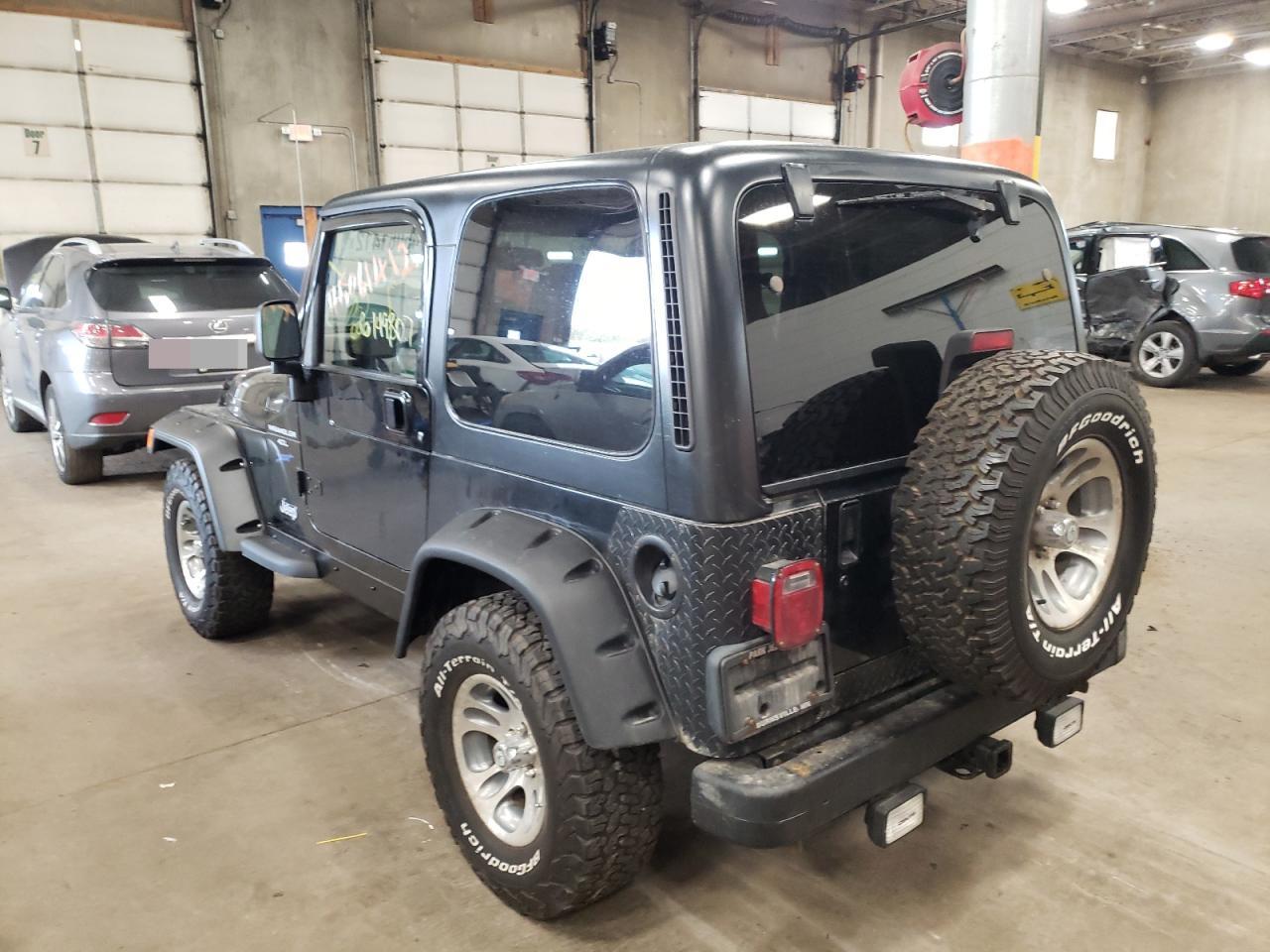 Photo 3 from auction – 1998 JEEP WRANGLER / with VIN 1J4FY19S7WP705563