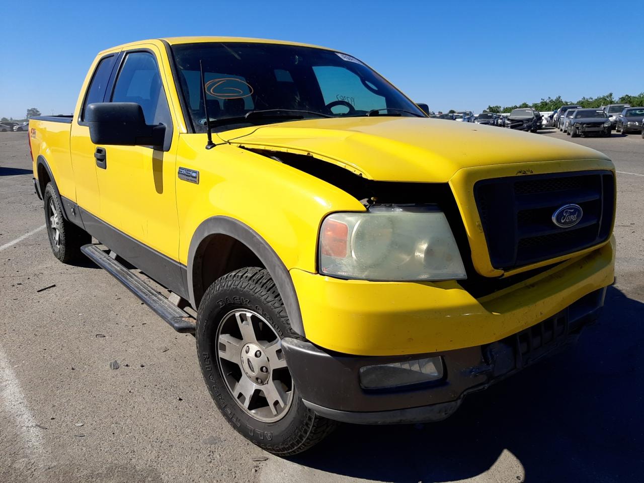 FORD F150 2004 with VIN 1FTPX14564KD60616 - Photo from auction