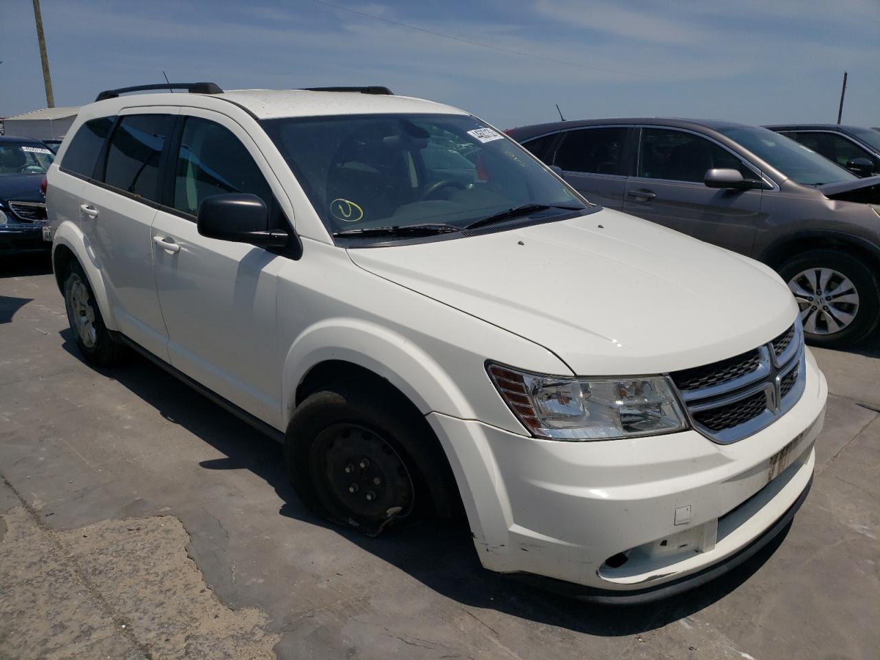 DODGE JOURNEY SE 2012 with VIN 3C4PDCAB0CT206639 - Photo from auction