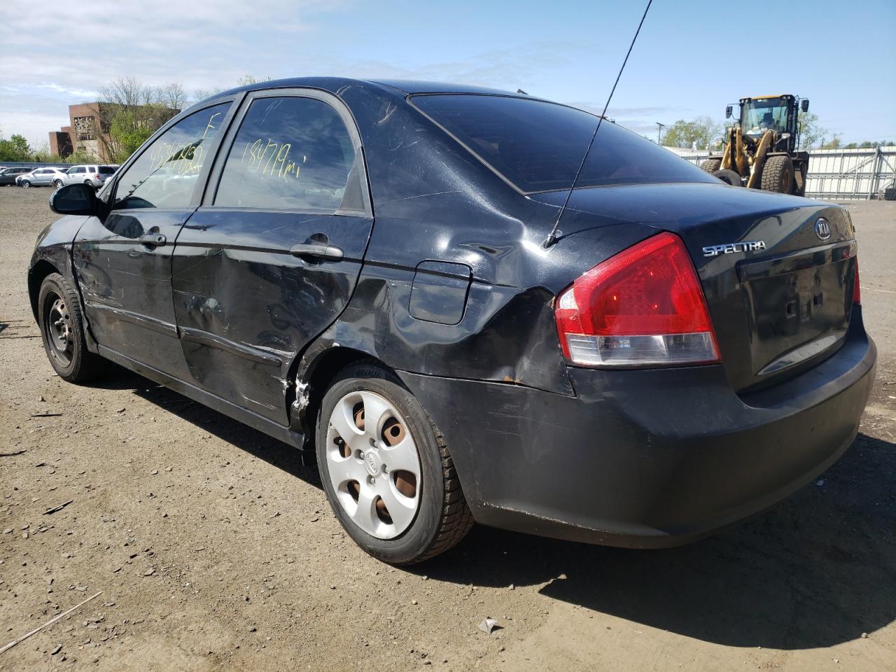 Photo 3 from auction – 2009 KIA SPECTRA EX with VIN KNAFE222095601170