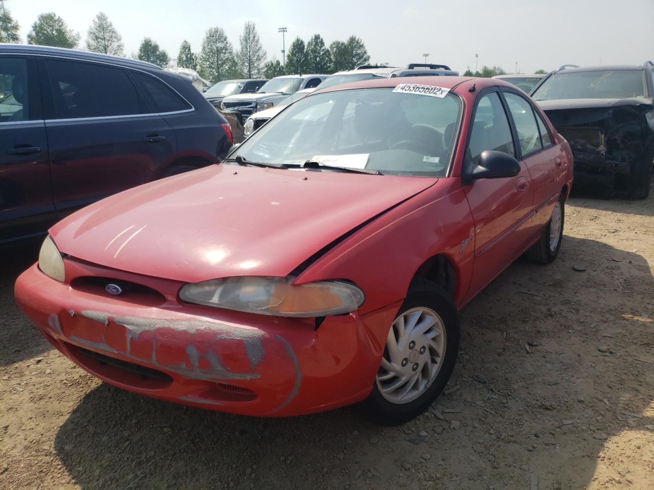 Photo 2 from auction – 1997 FORD ESCORT LX with VIN 1FALP13P4VW192119