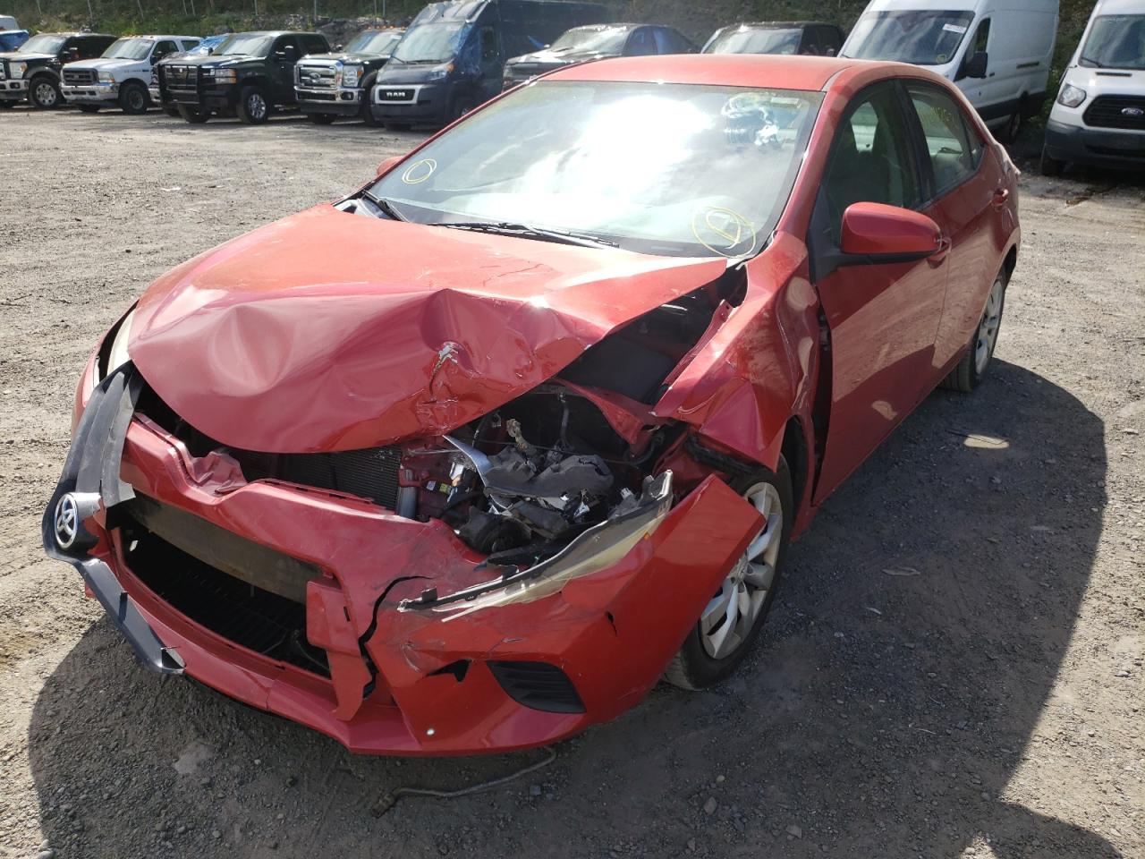 Photo 2 from auction – 2014 TOYOTA COROLLA L with VIN 2T1BURHE1EC102731