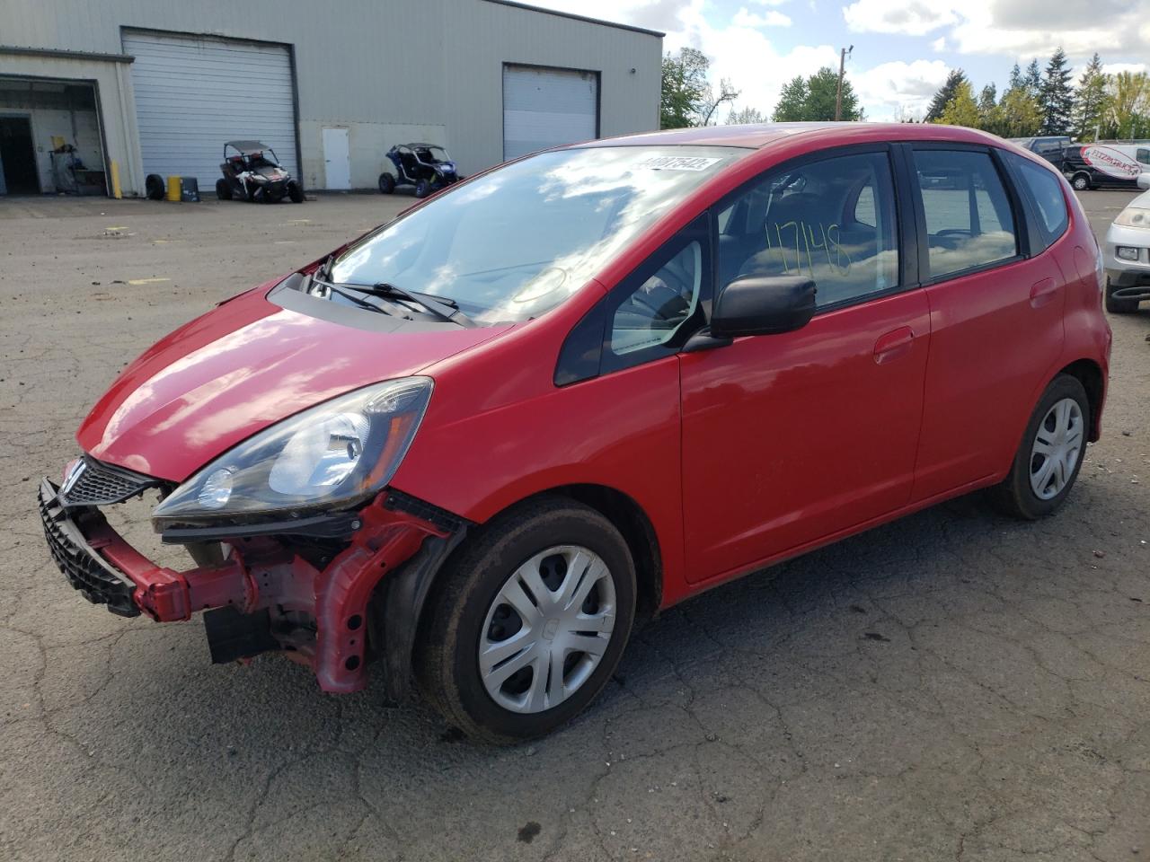 Photo 2 from auction – 2010 HONDA FIT with VIN JHMGE8H20AC040551