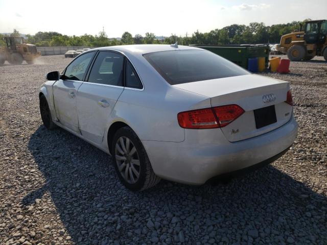 Photo 3 from auction – 2012 AUDI A4 PREMIUM with VIN WAUAFAFL2CN010687