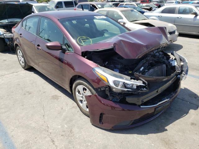KIA FORTE LX 2017 with VIN 3KPFL4A70HE063798 - Photo from auction