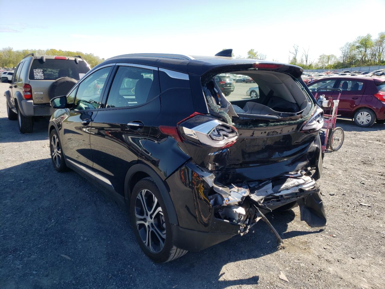 Photo 3 from auction – 2019 CHEVROLET BOLT EV PR with VIN 1G1FZ6S02K4113100