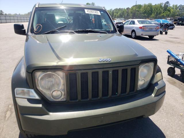 Photo 9 from auction – 2008 JEEP LIBERTY SP with VIN 1J8GN28K48W190677