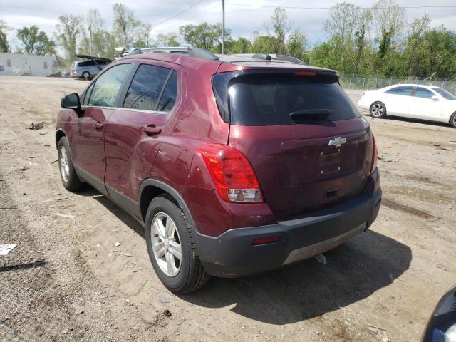 Photo 3 from auction – 2016 CHEVROLET TRAX 1LT with VIN 3GNCJLSB9GL128459