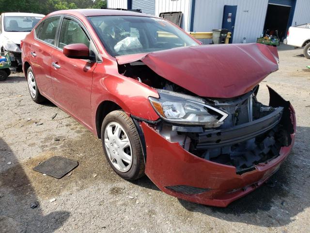 NISSAN SENTRA S 2016 with VIN 3N1AB7AP5GL651384 - Photo from auction