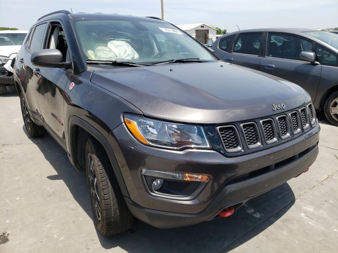 JEEP COMPASS TR 2020 with VIN 3C4NJDDB3LT193693 - Photo from auction