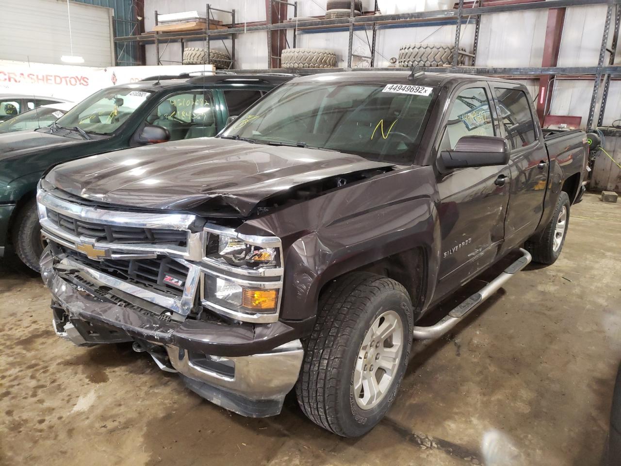 Photo 2 from auction – 2015 CHEVROLET SILVERADO with VIN 3GCUKRECXFG225744