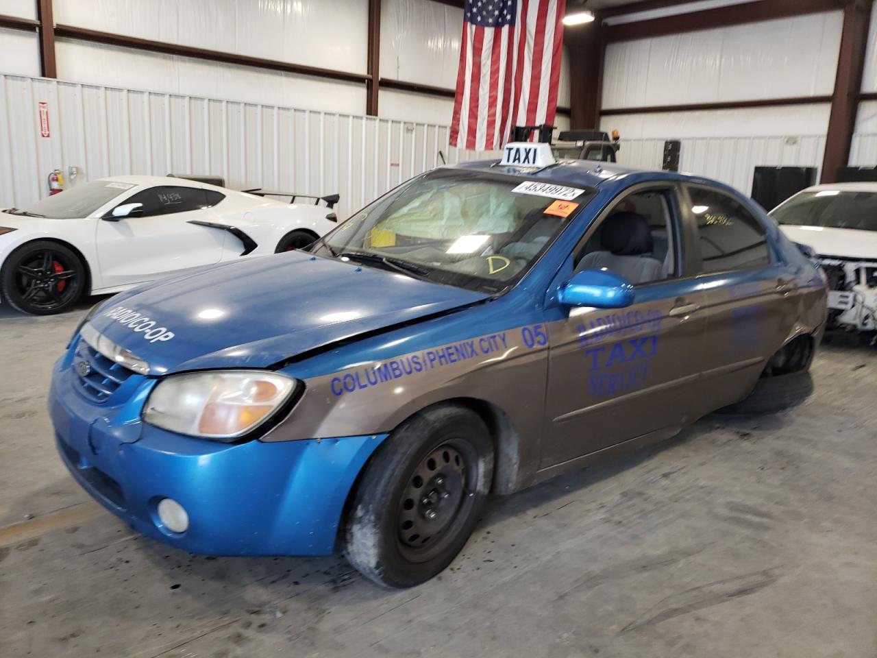 Photo 2 from auction – 2009 KIA SPECTRA EX with VIN KNAFE221295631150