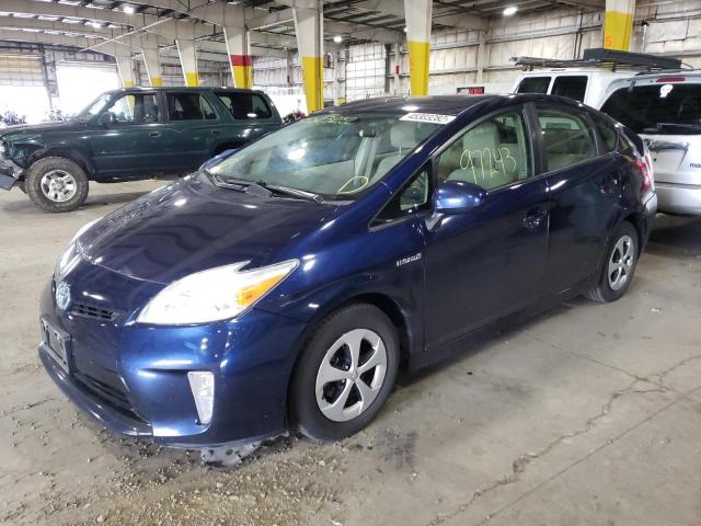 Photo 2 from auction – 2013 TOYOTA PRIUS with VIN JTDKN3DU7D1632177