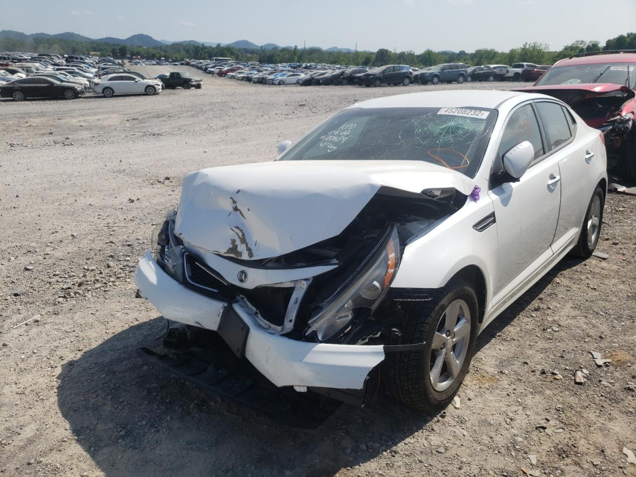 Photo 2 from auction – 2014 KIA OPTIMA LX with VIN 5XXGM4A78EG303278