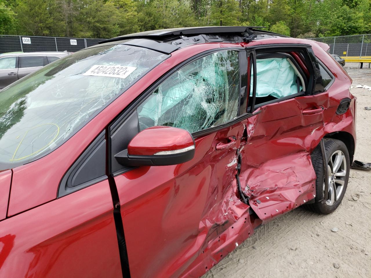 Photo 9 from auction – 2015 FORD EDGE SPORT with VIN 2FMTK4AP3FBC27714