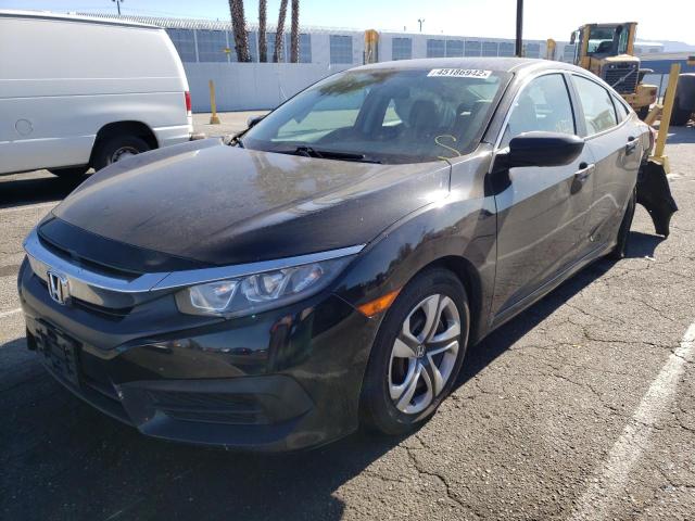 Photo 2 from auction – 2016 HONDA CIVIC LX with VIN 19XFC2F52GE037083