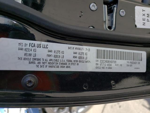 Photo 10 from auction – 2019 CHRYSLER 300 S with VIN 2C3CCABG8KH697599