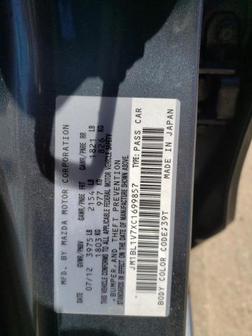 Photo 10 from auction – 2012 MAZDA 3 I with VIN JM1BL1V7XC1699857