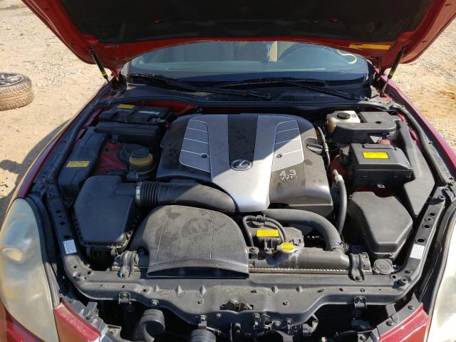 Photo 7 from auction – 2007 LEXUS SC 430 with VIN JTHFN45Y279015766