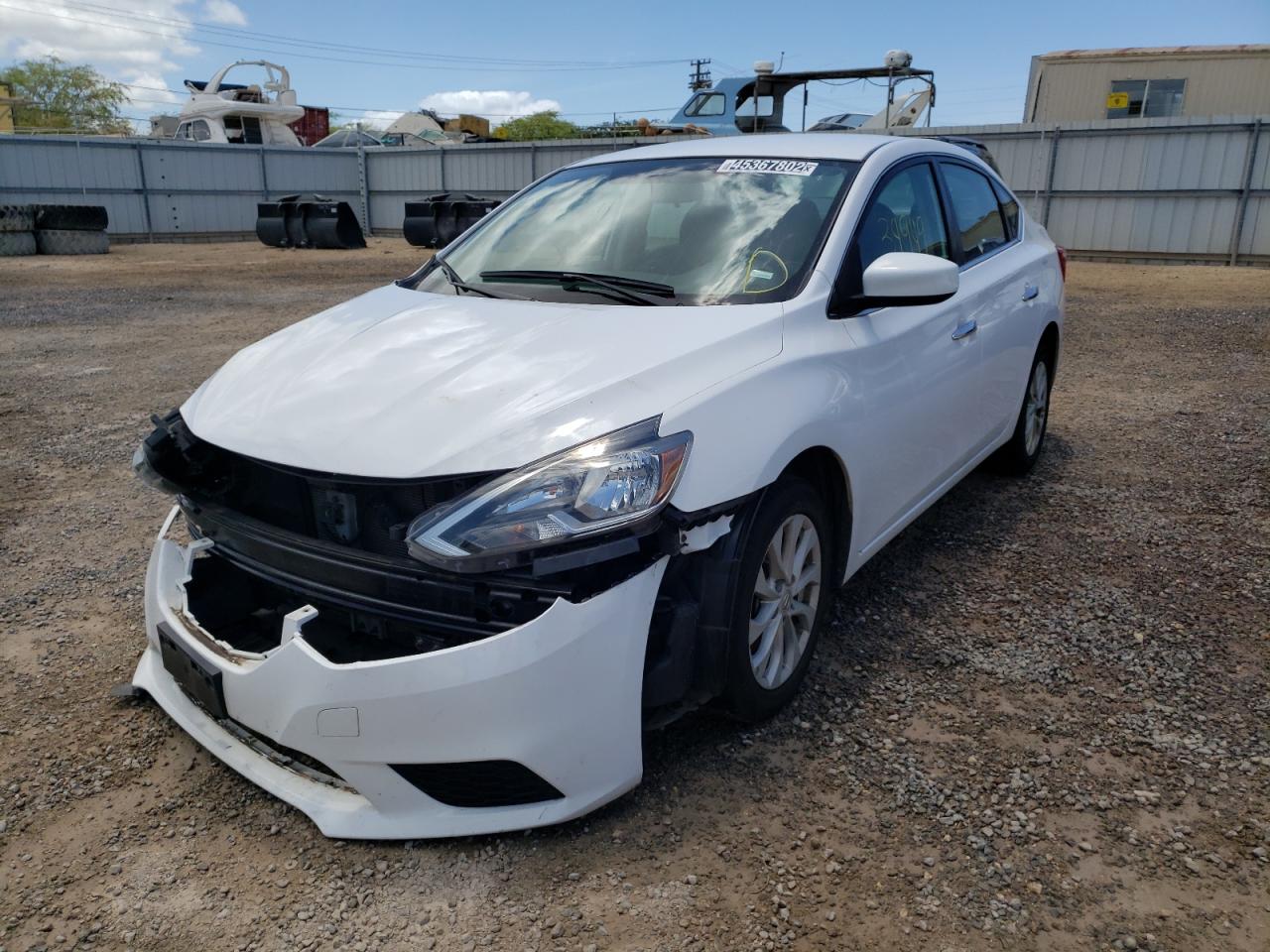 Photo 2 from auction – 2019 NISSAN SENTRA S with VIN 3N1AB7AP1KY349179