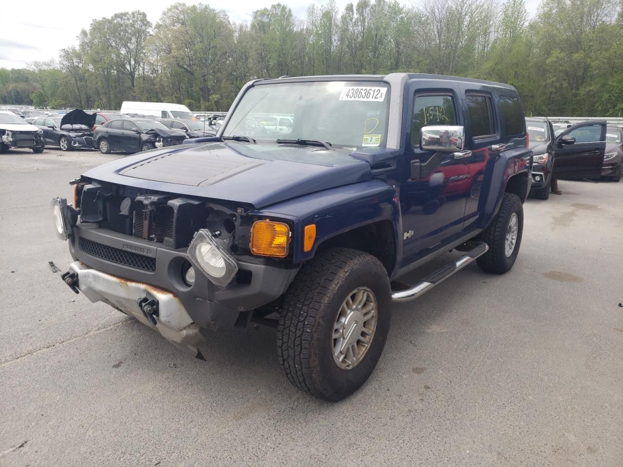 Photo 2 from auction – 2009 HUMMER H3 with VIN 5GTEN13E698109946
