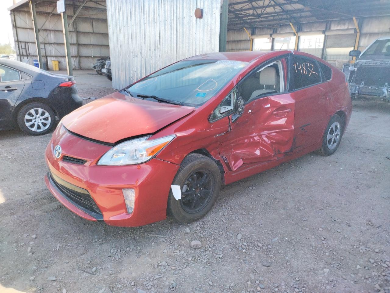 Photo 2 from auction – 2015 TOYOTA PRIUS with VIN JTDKN3DU6F0436076