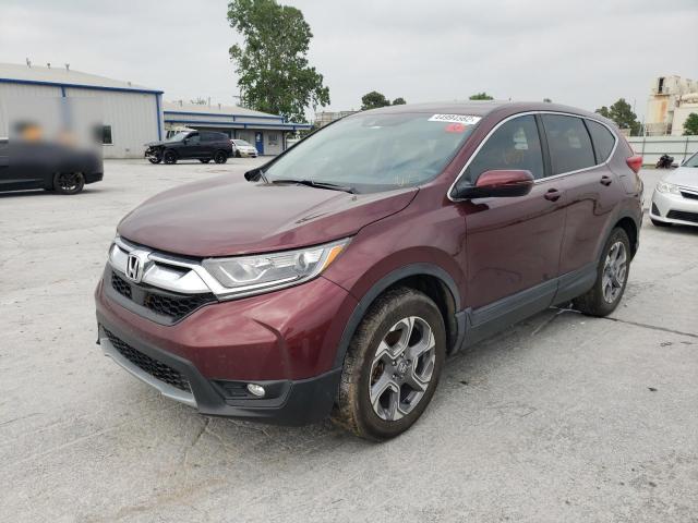 Photo 2 from auction – 2017 HONDA CR-V EXL with VIN 2HKRW2H83HH606242