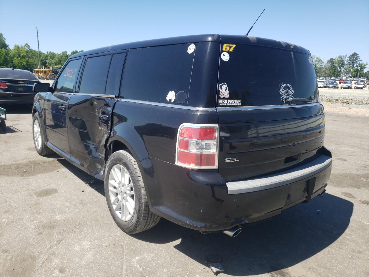 Photo 3 from auction – 2013 FORD FLEX SEL with VIN 2FMGK5C88DBD02465