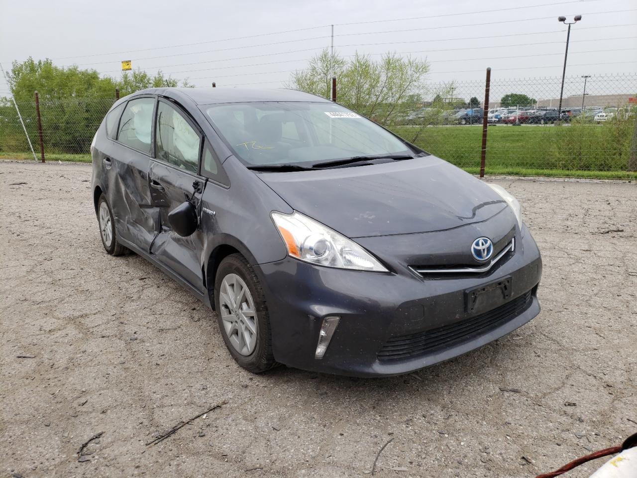 TOYOTA PRIUS V 2014 with VIN JTDZN3EU5E3296435 - Photo from auction