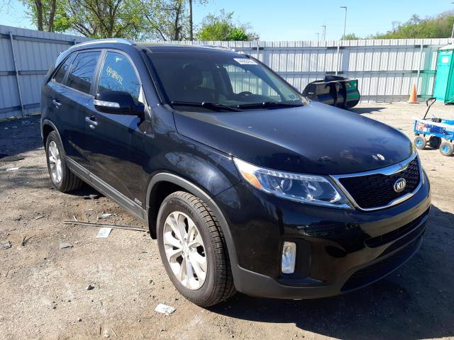 KIA SORENTO EX 2015 with VIN 5XYKUDA77FG629760 - Photo from auction