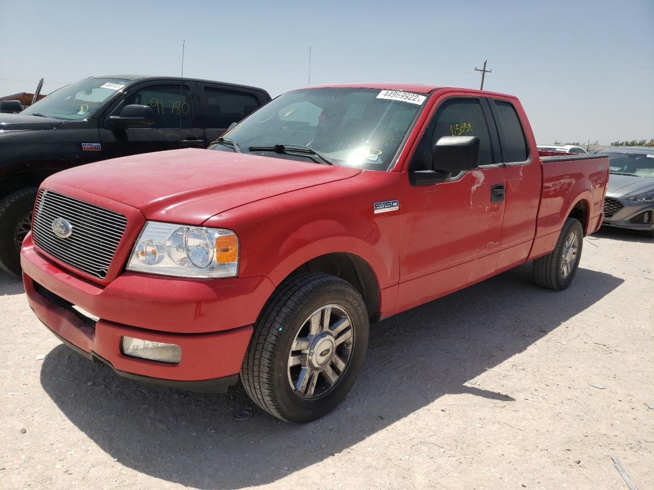 Photo 2 from auction – 2005 FORD F150 with VIN 1FTRX12W55FA98683