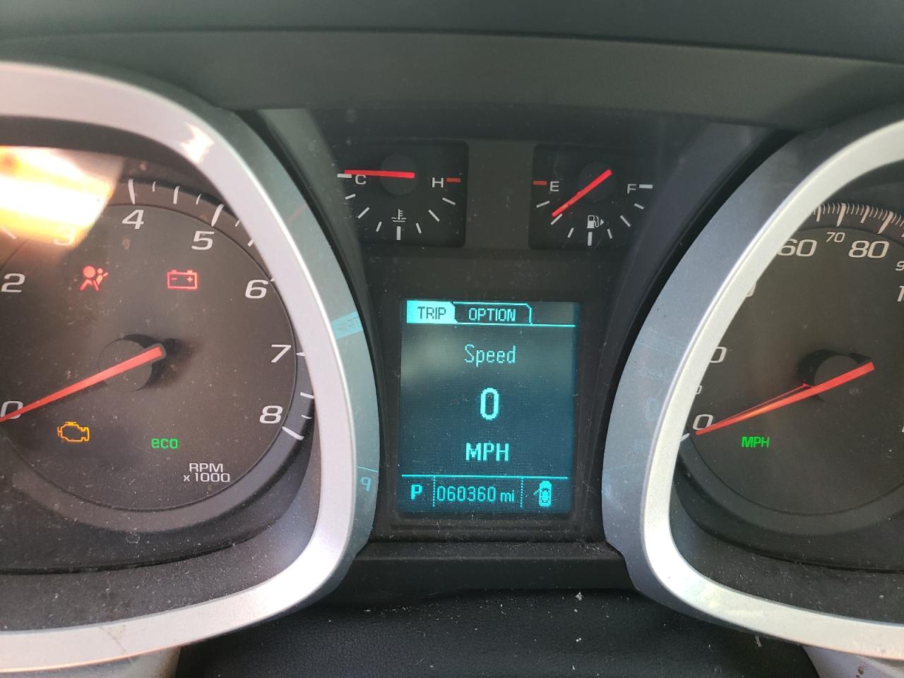 Photo 8 from auction – 2013 CHEVROLET EQUINOX LT with VIN 2GNALDEK7D1131702