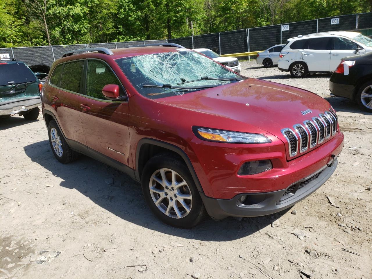 JEEP CHEROKEE L 2017 with VIN 1C4PJMCS7HW545301 - Photo from auction