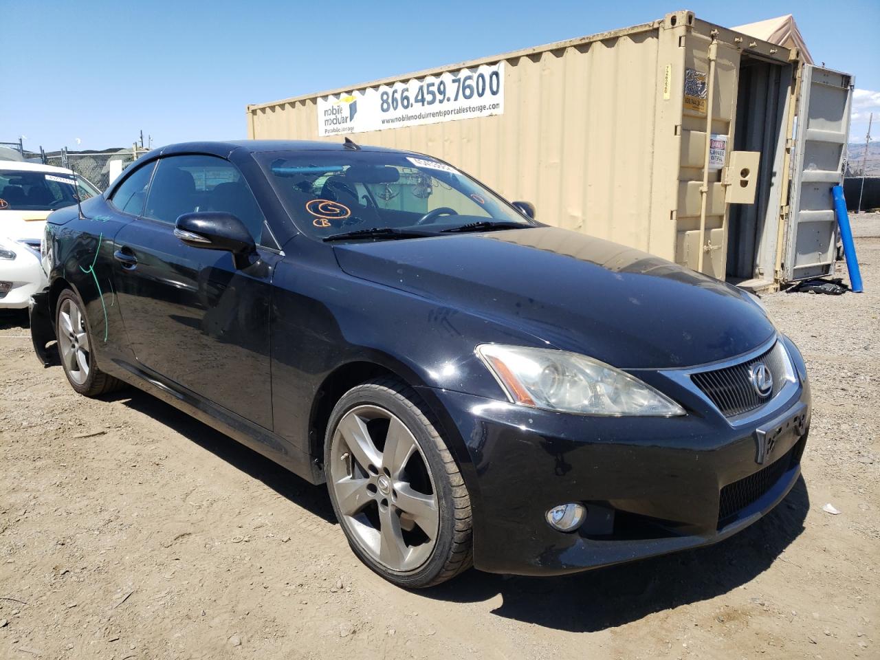 LEXUS IS 350 2010 with VIN JTHFE2C25A2502964 - Photo from auction