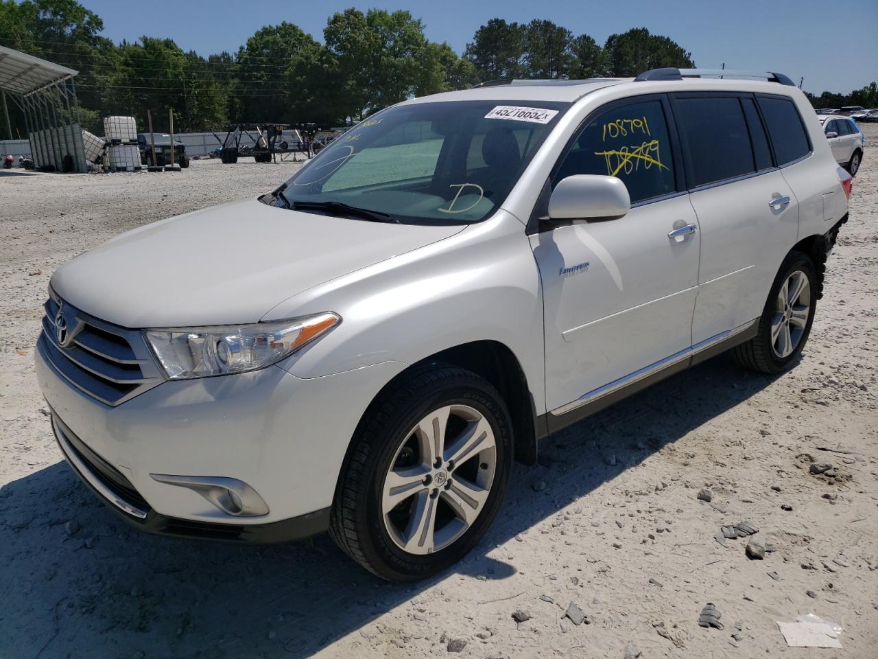 Foto 2 de la subasta – 2013 TOYOTA HIGHLANDER con VIN 5TDDK3EH1DS223307