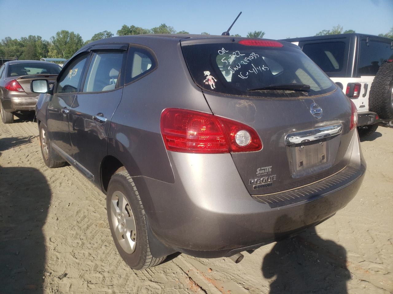 Photo 3 from auction – 2014 NISSAN ROGUE SELE with VIN JN8AS5MT3EW609396