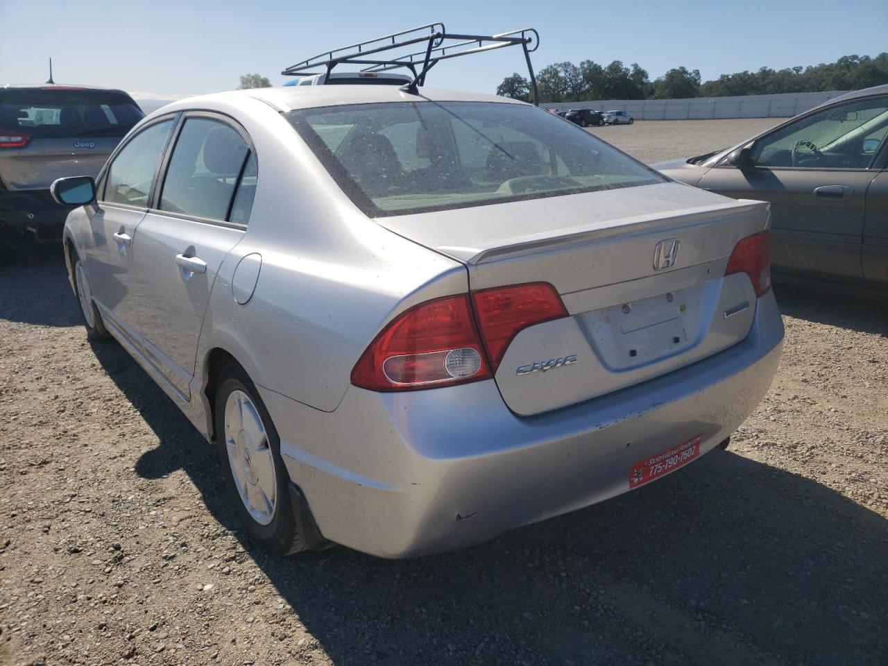 Photo 3 from auction – 2006 HONDA CIVIC HYBR with VIN JHMFA36206S013716