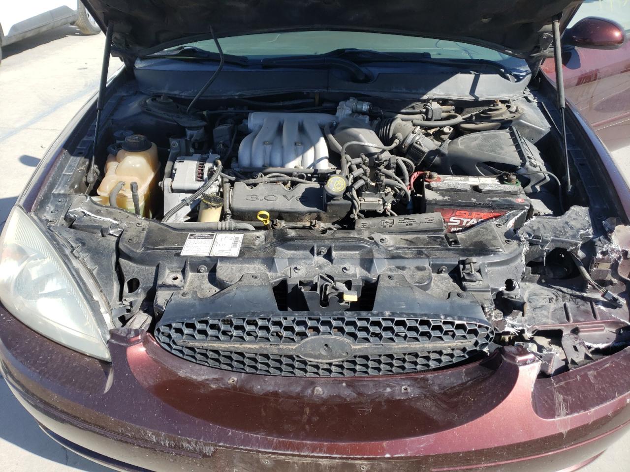 Photo 7 from auction – 2000 FORD TAURUS SE with VIN 1FAFP53U9YG280205