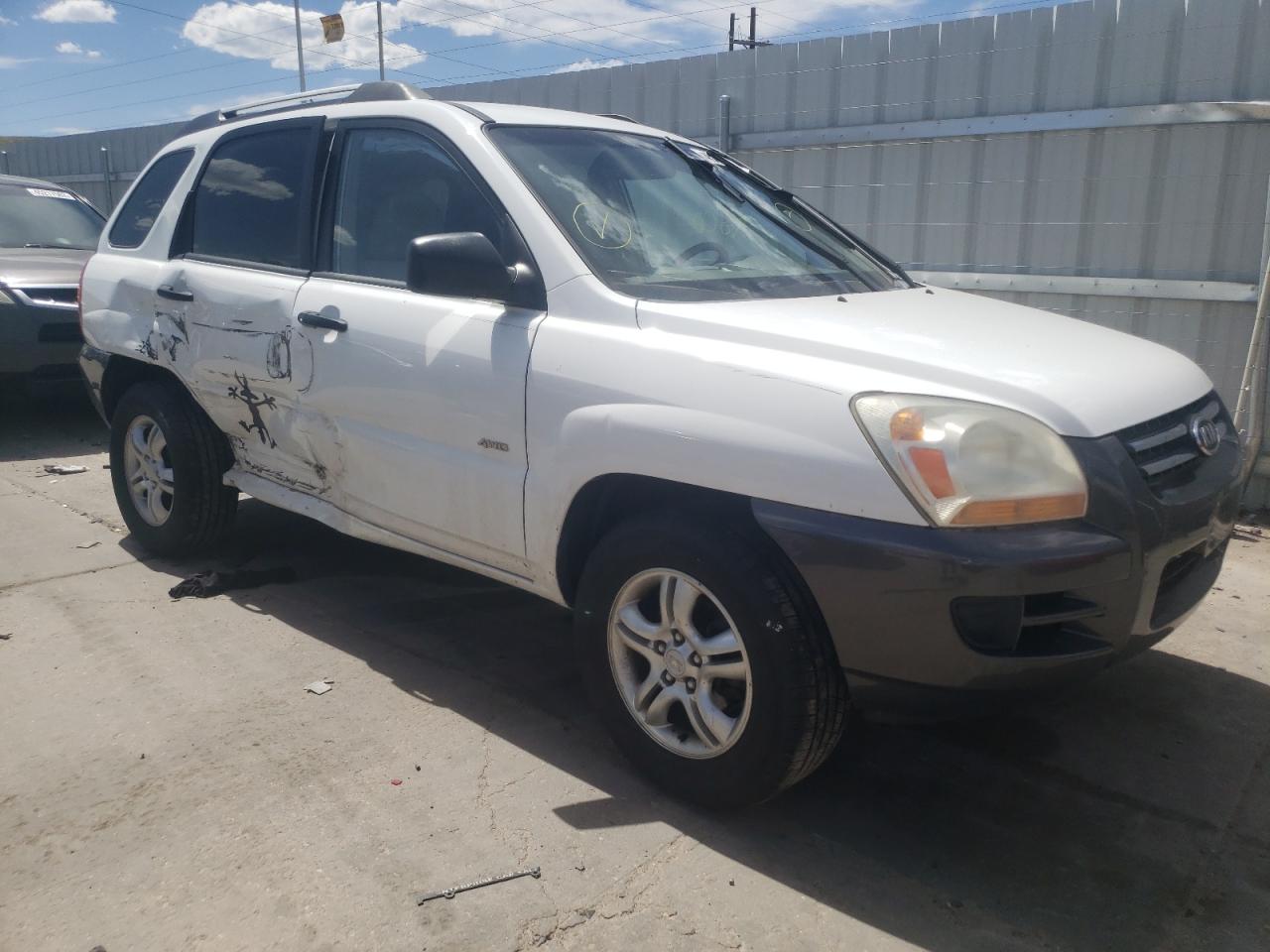 Photo 1 from auction – 2007 KIA SPORTAGE E with VIN KNDJE723877368899