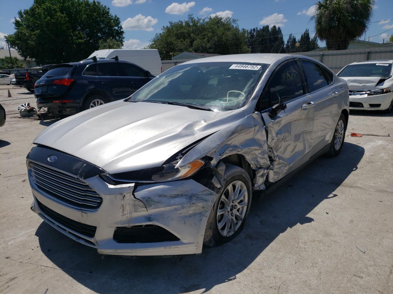 Photo 2 from auction – 2016 FORD FUSION S with VIN 3FA6P0G70GR311226