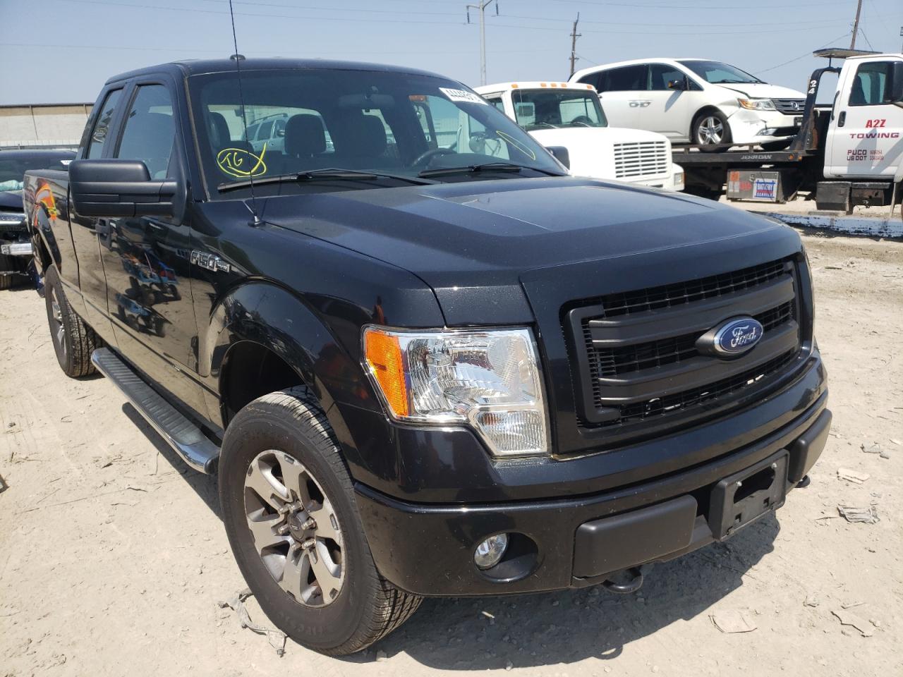 FORD F150 SUPER 2014 with VIN 1FTFX1EF2EFC41054 - Photo from auction