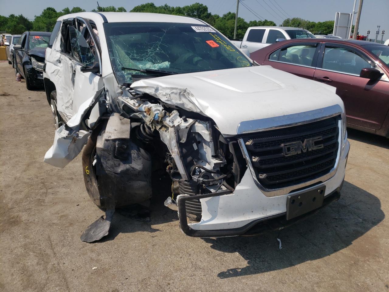 GMC TERRAIN SL 2016 with VIN 2GKALMEK9G6282819 - Photo from auction
