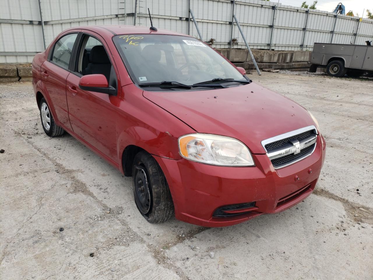 CHEVROLET AVEO LS 2011 with VIN KL1TD5DE2BB220582 - Photo from auction